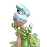 BABA 38cm hajasbaba tündér ZÖLD