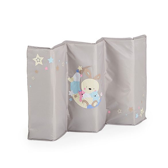 MONI Sleepy összecsukható luxus utazóágy 2 szint+pelenkázó+ játék SZÜRKE