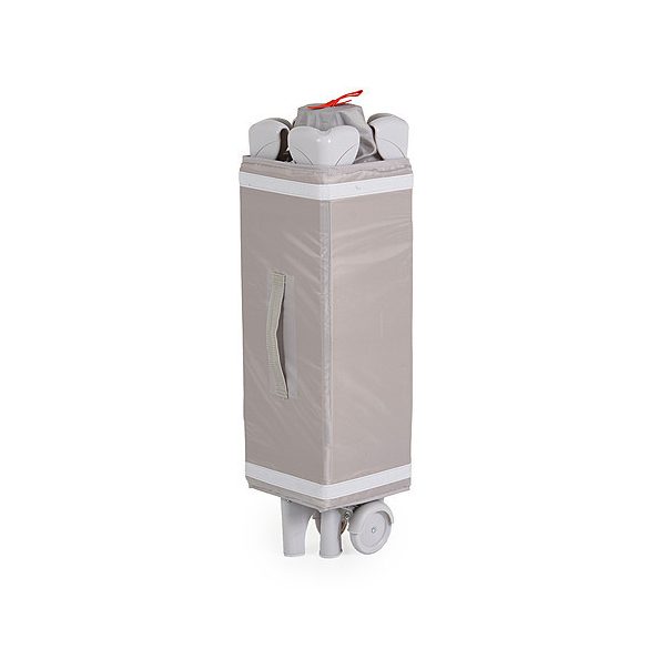 MONI Sleepy összecsukható luxus utazóágy 2 szint+pelenkázó+ játék SZÜRKE