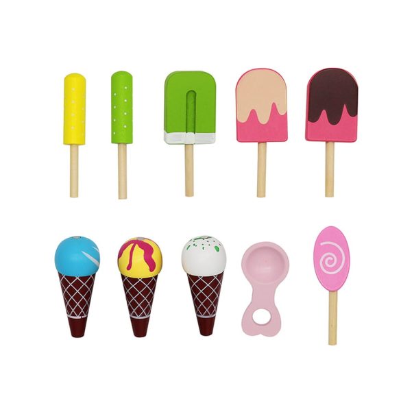 MONI fajáték fagyis/jégkrémes kocsi PINK