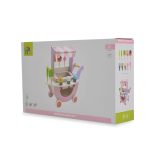 MONI fajáték fagyis/jégkrémes kocsi PINK