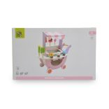 MONI fajáték fagyis/jégkrémes kocsi PINK