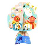 FAJÁTÉK MONI activity lombos fa Montessori NATUR