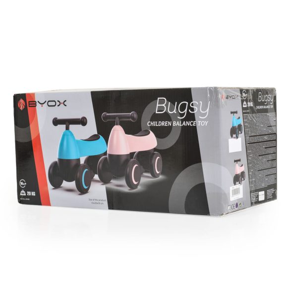BUGSY 4 kerekű ráülős járgány/kismotor PINK