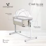 CEST LA VIE babaöböl távirányítóval, ringató funkcióval BÉZS