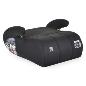 DAKAR BASIC ülésmagasító I-SIZE 125-150cm játék nélkül FEKETE