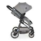 GISELLE 2in1 babakocsi, mózessé alakítható SZÜRKE