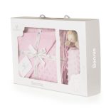 BENNIE takaró szundikendővel 75x100cm PINK