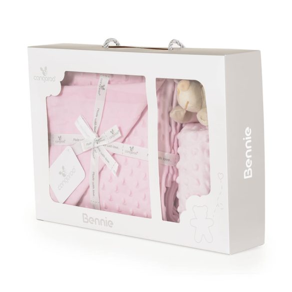 BENNIE takaró szundikendővel 75x100cm PINK