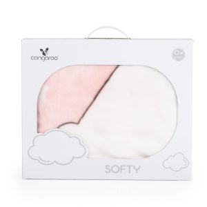 TAKARÓ SOFTY pihe puha kicsi 80*110cm  jegesmedvés PINK