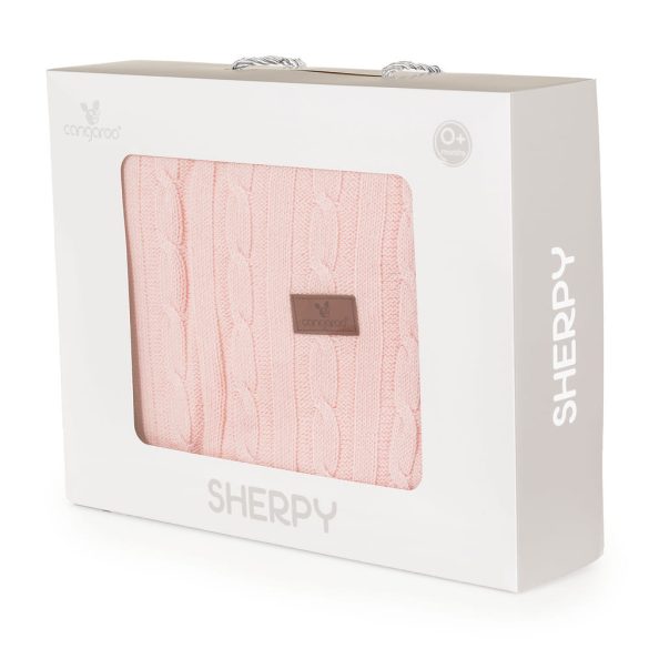Sherpa takaró 75x100cm PINK