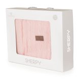Sherpa takaró 75x100cm PINK