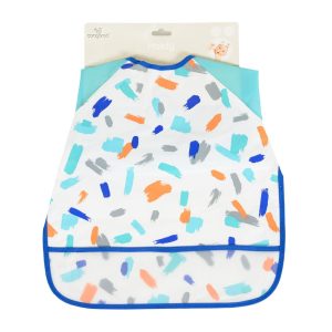 HOLDY hosszú ujjú előke zsebbel KÉK