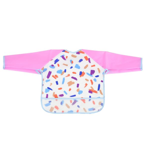 HOLDY hosszú ujjú előke zsebbel PINK