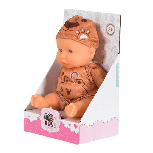 BABA 20cm 6013 újszülött BARNA