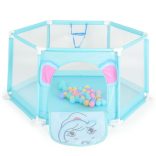 Labdamedence 146cm 50 labdával KÉK