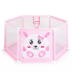 Labdamedence 146cm 50 labdával PINK