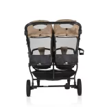 MONI TWINGO Iker babakocsi lábzsákkal CAMEL/BÉZS