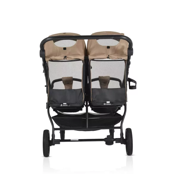 MONI TWINGO Iker babakocsi lábzsákkal CAMEL/BÉZS