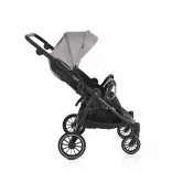 MONI TWINGO Iker babakocsi lábzsákkal VSZÜRKE/SILVER