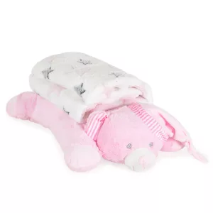 TAKARÓ Sleepy bear 90x75cm PINK