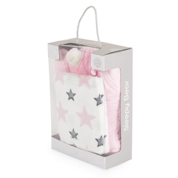 TAKARÓ Sleepy bear 90x75cm PINK