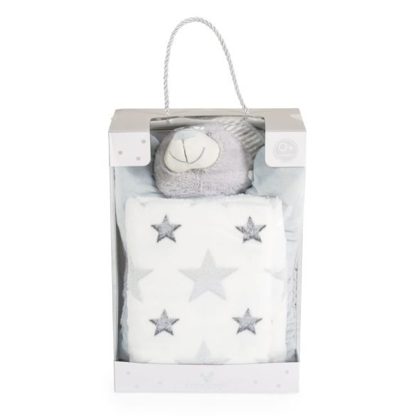 TAKARÓ Sleepy bear 90x75cm SZÜRKE