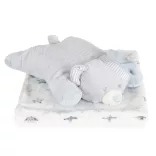 TAKARÓ Sleepy bear 90x75cm SZÜRKE