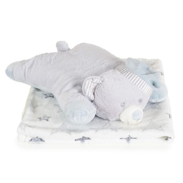 TAKARÓ Sleepy bear 90x75cm SZÜRKE