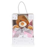 TAKARÓ Addie bear 90x75cm PINK