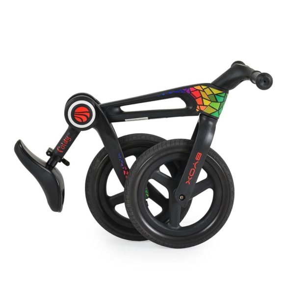 FOLDY futóbicikli összecsukható 35kg-ig FEKETE