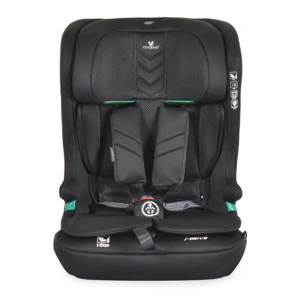 iDRIVE autós ülés 76-150cm FEKETE
