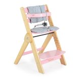 CARAMEL fa etetőszék 15kg-ig terhelhető PINK