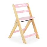 CARAMEL fa etetőszék 15kg-ig terhelhető PINK