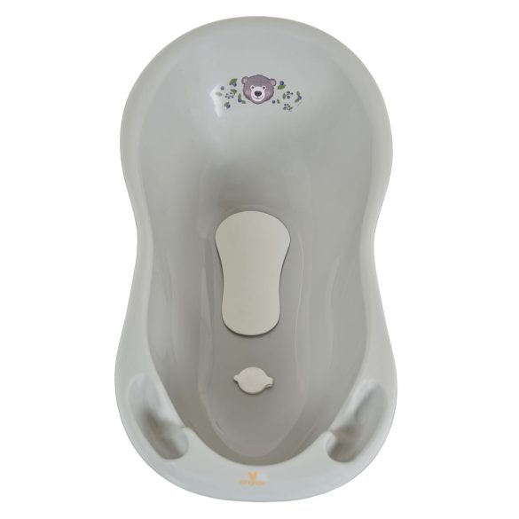 FOREST BEAR babakád, piskóta alak 100 cm PASZTEL SZÜRKE