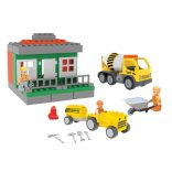 Pilsan  építőkészlet teherautós 49 dbos