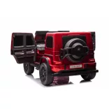 BO Mercedes-Benz G63 4x4 2személyes elektromos autó PIROS