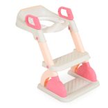 MURRAY lépcsős WC szűkítő 2 lépcsővel, fogantyúval PINK