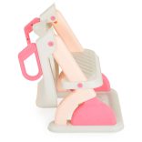 MURRAY lépcsős WC szűkítő 2 lépcsővel, fogantyúval PINK