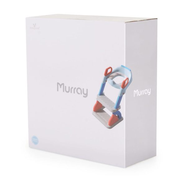 MURRAY lépcsős WC szűkítő 2 lépcsővel, fogantyúval PINK