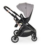 BINGO babakocsi  SZETT újszülött kortól 22kg-ig 2in1 sport+váz+hordozó STEEL EZÜSTSZÜRKE