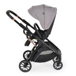 BINGO babakocsi 22kg-ig, sport vázzal, összecsukható 2 irányban STEEL/EZÜSTSZÜRKE