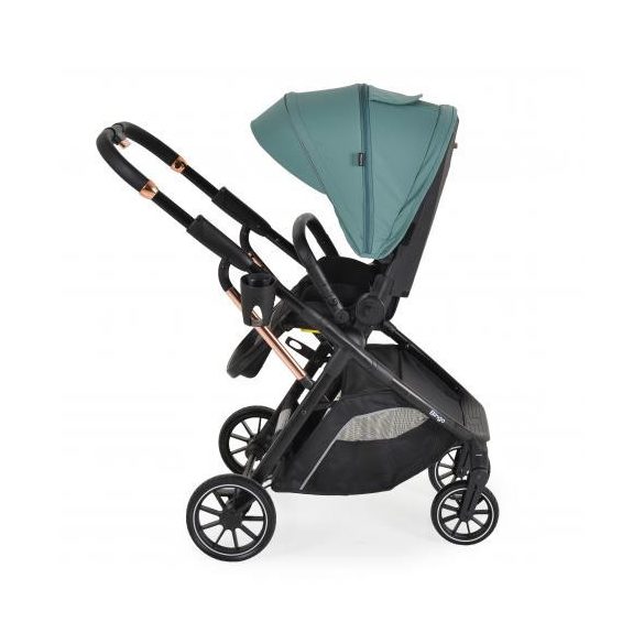 BINGO babakocsi  SZETT újszülött kortól 22kg-ig 2in1 sport+váz+hordozó MARINE ZÖLD