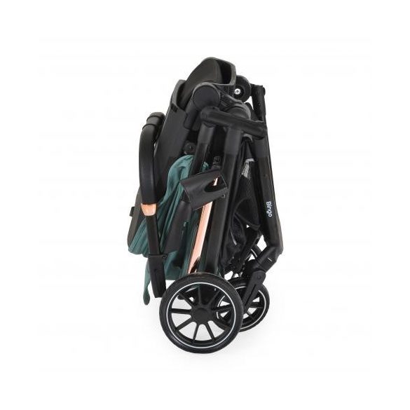 BINGO babakocsi  SZETT újszülött kortól 22kg-ig 2in1 sport+váz+hordozó MARINE ZÖLD