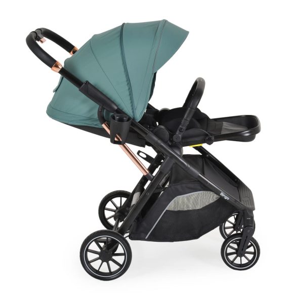 BINGO babakocsi 22kg-ig, sport vázzal, összecsukható 2 irányban MARINE ZÖLD