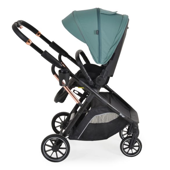 BINGO babakocsi 22kg-ig, sport vázzal, összecsukható 2 irányban MARINE ZÖLD