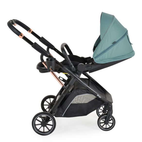 BINGO babakocsi 22kg-ig, sport vázzal, összecsukható 2 irányban MARINE ZÖLD