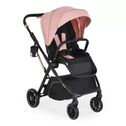   BINGO babakocsi 22kg-ig, sport vázzal, összecsukható 2 irányban PINK