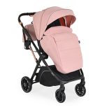 BINGO babakocsi  SZETT újszülött kortól 22kg-ig 2in1 sport+váz+hordozó PINK