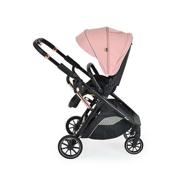 BINGO babakocsi  SZETT újszülött kortól 22kg-ig 2in1 sport+váz+hordozó PINK